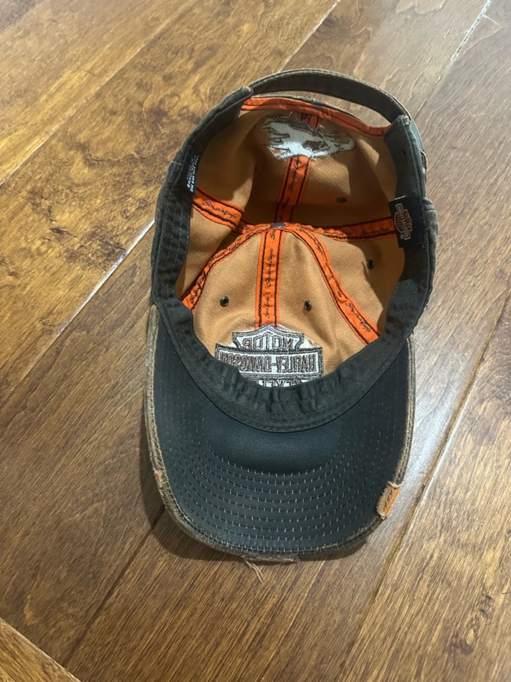Harley-Davidson Distressed Screamin Eagle Hat RARE FIND! - Picture 6 of 9